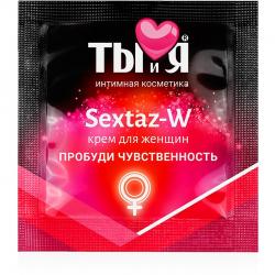Эротический крем для женщин SEXTAZ-W 1,5 г. Vestalshop.ru - Изображение 1