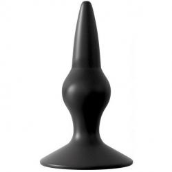 Втулка анальная на присоске цвет чёрный, длина 10 см диаметр 3.1 см Sex Expert Vestalshop.ru - Изображение 1