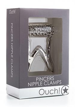Зажимы для сосков из металла Pincers Nipple Clamps Vestalshop.ru - Изображение 1