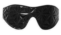 Лаковая маска на глаза с эластичными ремешками Vestalshop.ru - Изображение 1