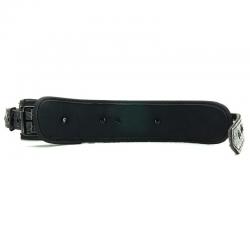 Черные наручники из эко кожи FFSLE Couture Cuffs Black Vestalshop.ru - Изображение 3