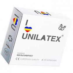 Презервативы Unilatex Multifruits ароматизированные, цветные 3 шт Vestalshop.ru - Изображение 3