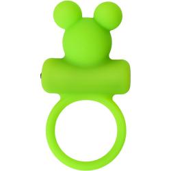 Виброкольцо на пенис A-Toys by TOYFA Chio, силикон, зеленое, 8,1 см, диаметр 3,1 см Vestalshop.ru - Изображение 2