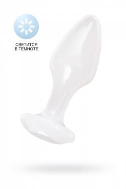 Анальная втулка TOYFA, акрил, белый, 9,5 см, диаметр 3,4 см Vestalshop.ru - Изображение 8