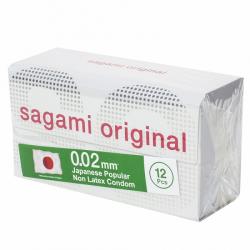 SAGAMI ORIGINAL 002 презервативы полиуретановые 12 шт. Vestalshop.ru - Изображение 1
