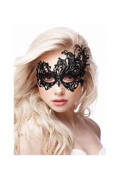 Кружевная маска ручной работы на глаза Royal Black Lace Mask Vestalshop.ru - Изображение 2