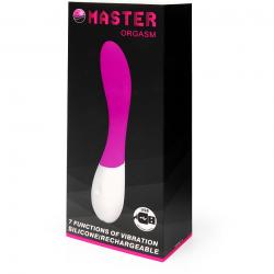 Перезаряжаемый вибромассажер для точки G Baile «Master Orgasm», фиолетовый, 20 см. Vestalshop.ru - Изображение 3