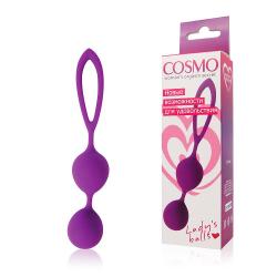 COSMO Вагинальные шарики фиолетовый диаметр 3 см, вес 60 г Vestalshop.ru - Изображение 4
