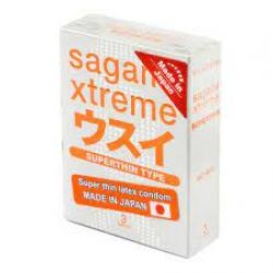 SAGAMI Xtreme 0.04 мм ультратонкие презервативы 3 шт. Vestalshop.ru - Изображение 6
