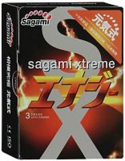 SAGAMI Energy ультратонкие презервативы со вкусом энергетического напитка 3 шт. Vestalshop.ru - Изображение 2