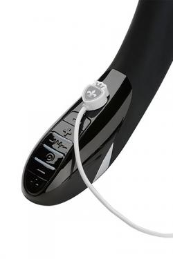 Вибратор Mystim Tickling Truman  силиконовый  с электростимуляцией чёрный, 27см Vestalshop.ru - Изображение 4