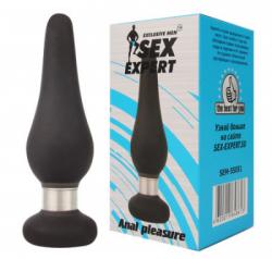 Втулка анальная Sex Expert anal plesure силиконовая, 10 см. Vestalshop.ru - Изображение 4
