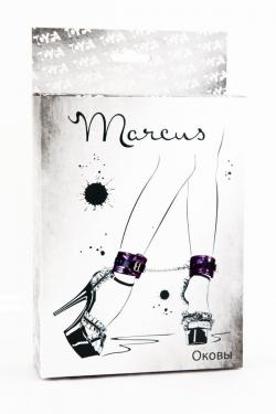 Кружевные поножи TOYFA Marcus, пурпурный, 46 см. Vestalshop.ru - Изображение 3