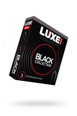 Презервативы LUXE Royal Black Collection 3 шт. Vestalshop.ru - Изображение 1