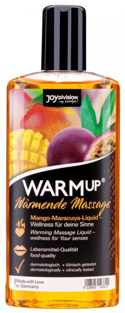 Joy Division WARMup Манго + Маракуя - разогревающий массажный гель Vestalshop.ru - Изображение 2