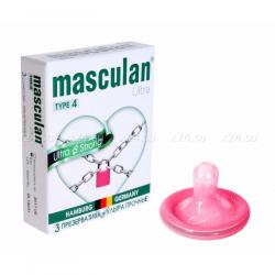 Masculan презервативы Ultra 3 продлевающие, 3 шт.