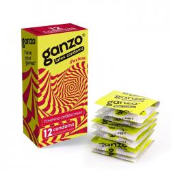 GANZO EXTASE презервативы анатомические с точечной и ребристой текстурой, 12 шт. Vestalshop.ru - Изображение 3