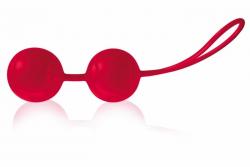 Joyballs Trend Вагинальные шарики красные  матовые