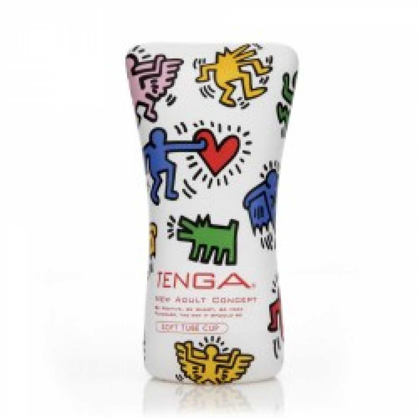 Мастурбатор Tenga Keith Haring Soft Tube Cup Vestalshop.ru - Изображение 1