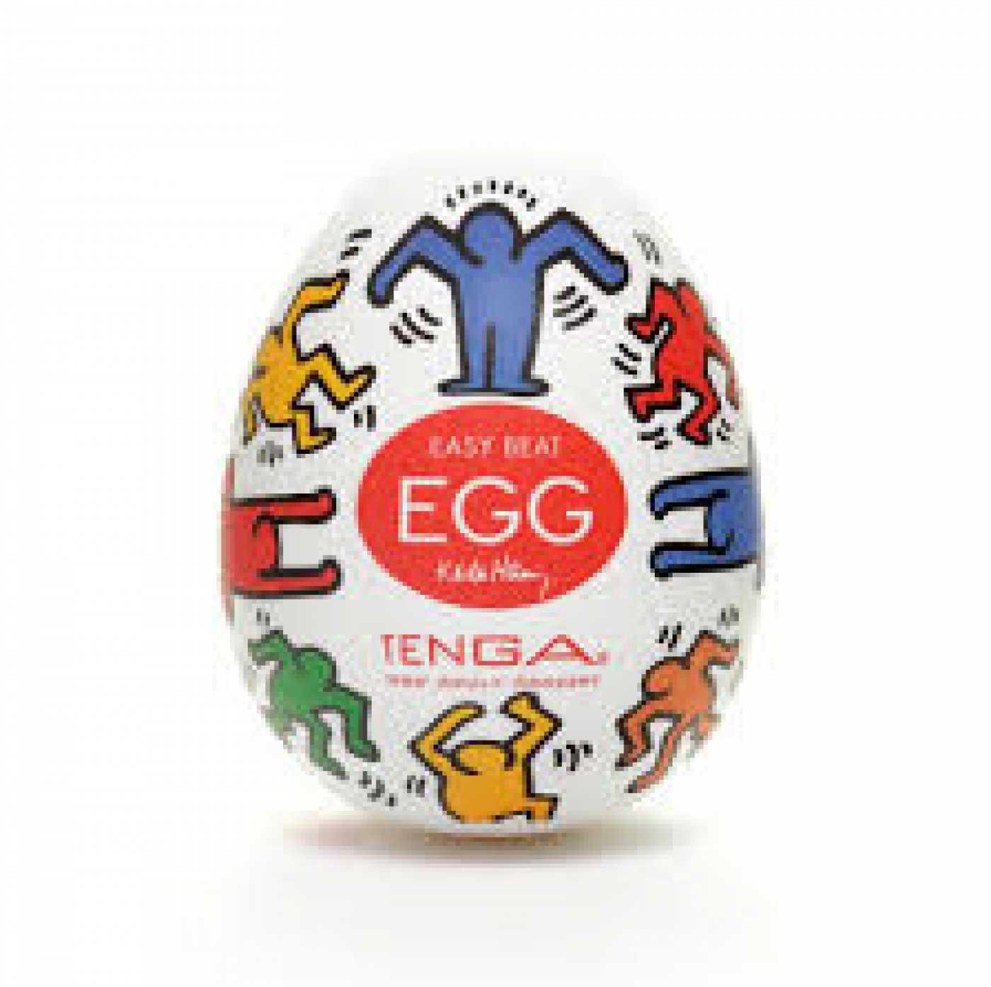 Мастурбатор яйцо Tenga Keith Haring Egg Dance Vestalshop.ru - Изображение 1