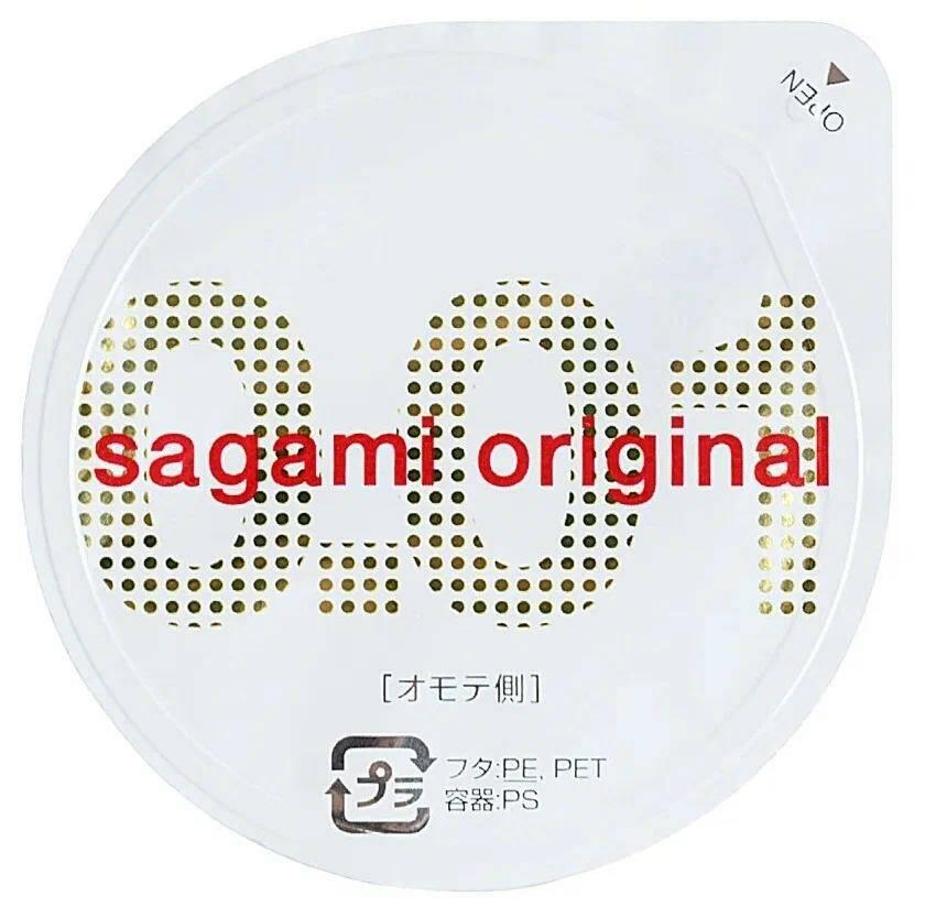 Sagami Original полиуретановые презервативы 001 №5, 5 шт. Vestalshop.ru - Изображение 1
