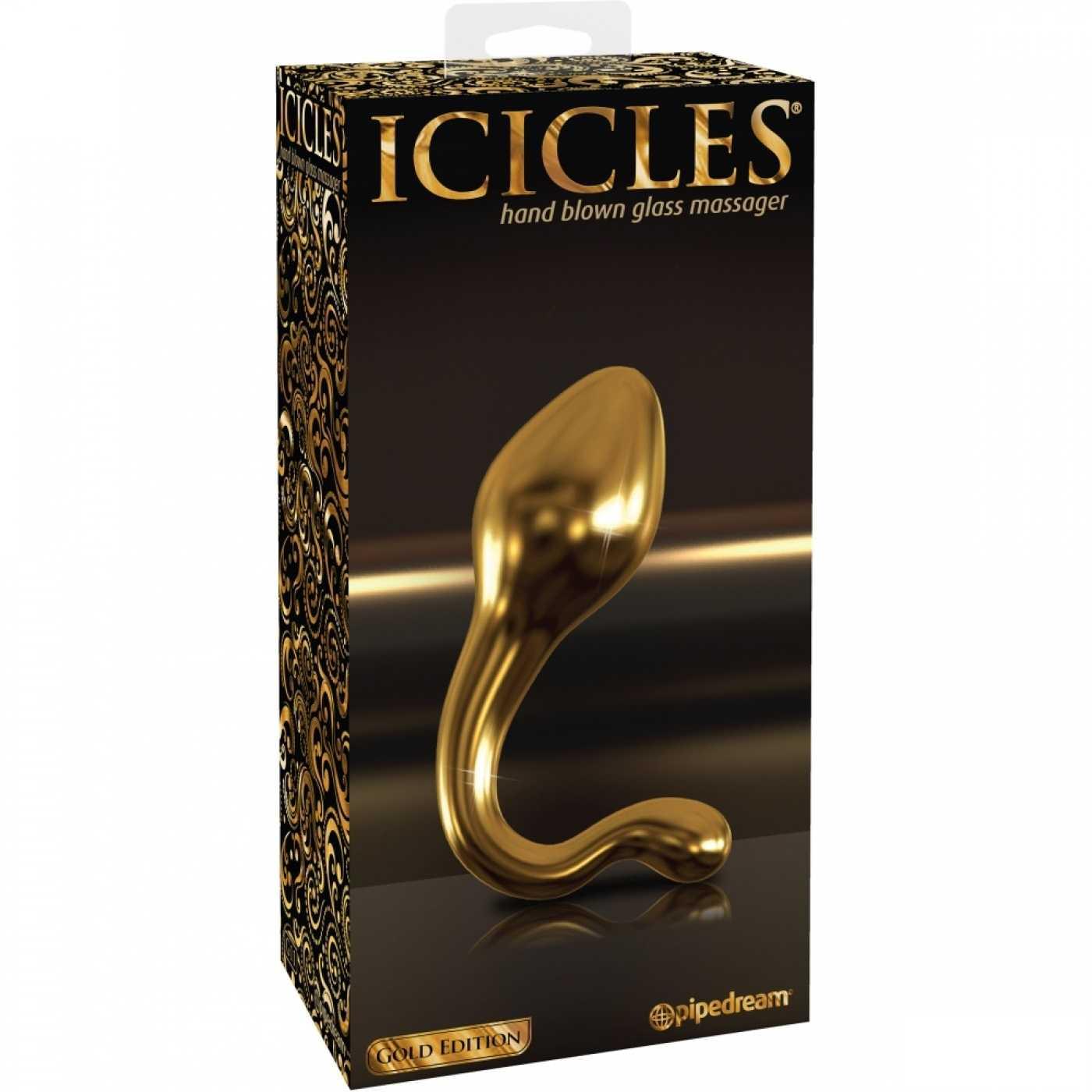 Анальный стимулятор ICICLES Gold Edition 11 Vestalshop.ru - Изображение 1
