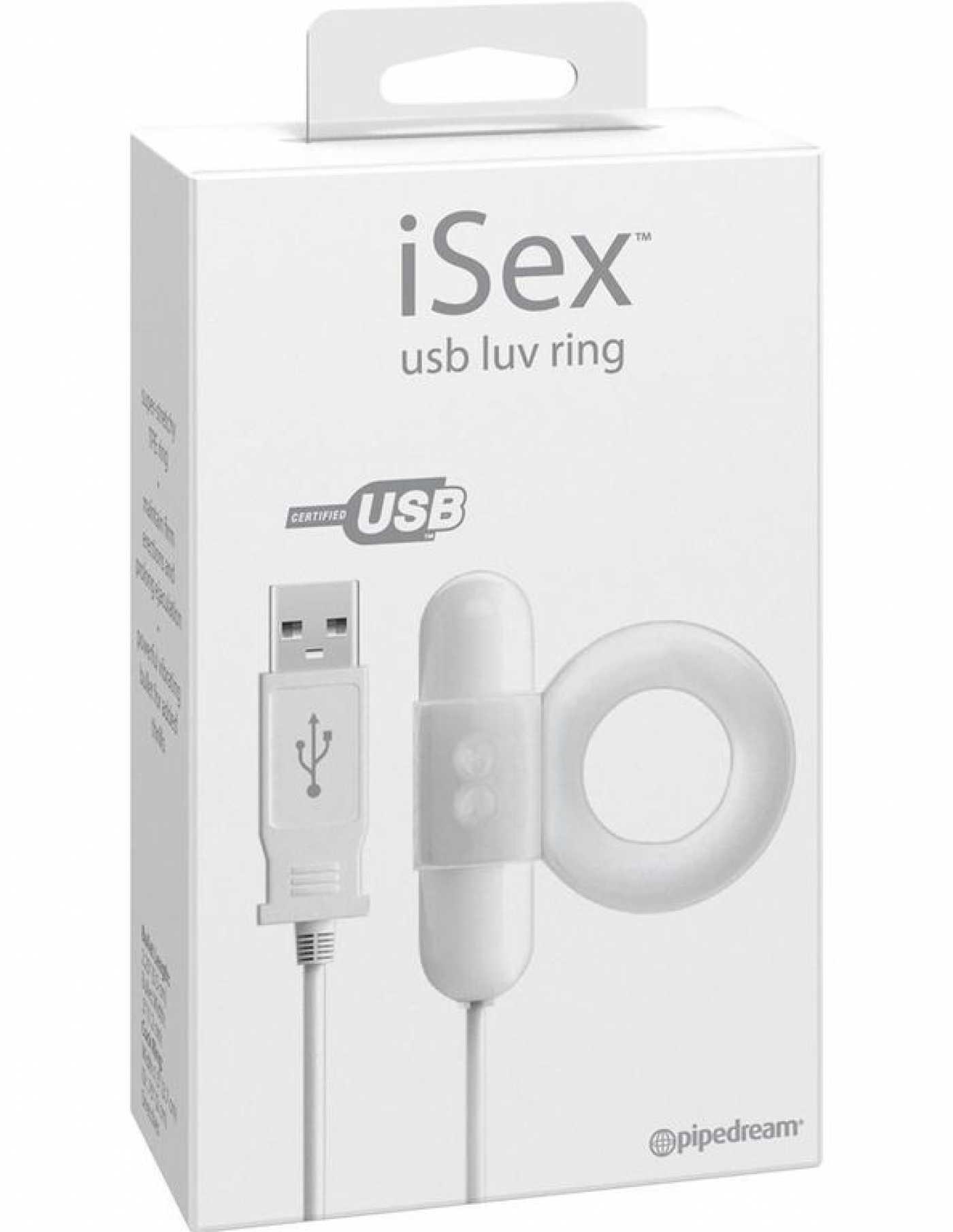 iSex Виброкольцо для пениса ( USB-зарядка)