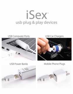iSex Виброкольцо для пениса ( USB-зарядка)