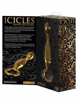 Анальный стимулятор ICICLES Gold Edition 04