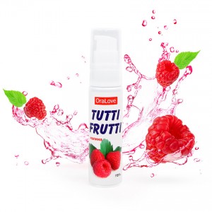 Tutti Frutti смазка со вкусом малины 30 г.