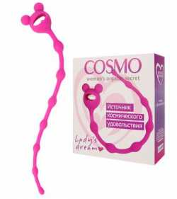 COSMO Анальная цепочка  розовый