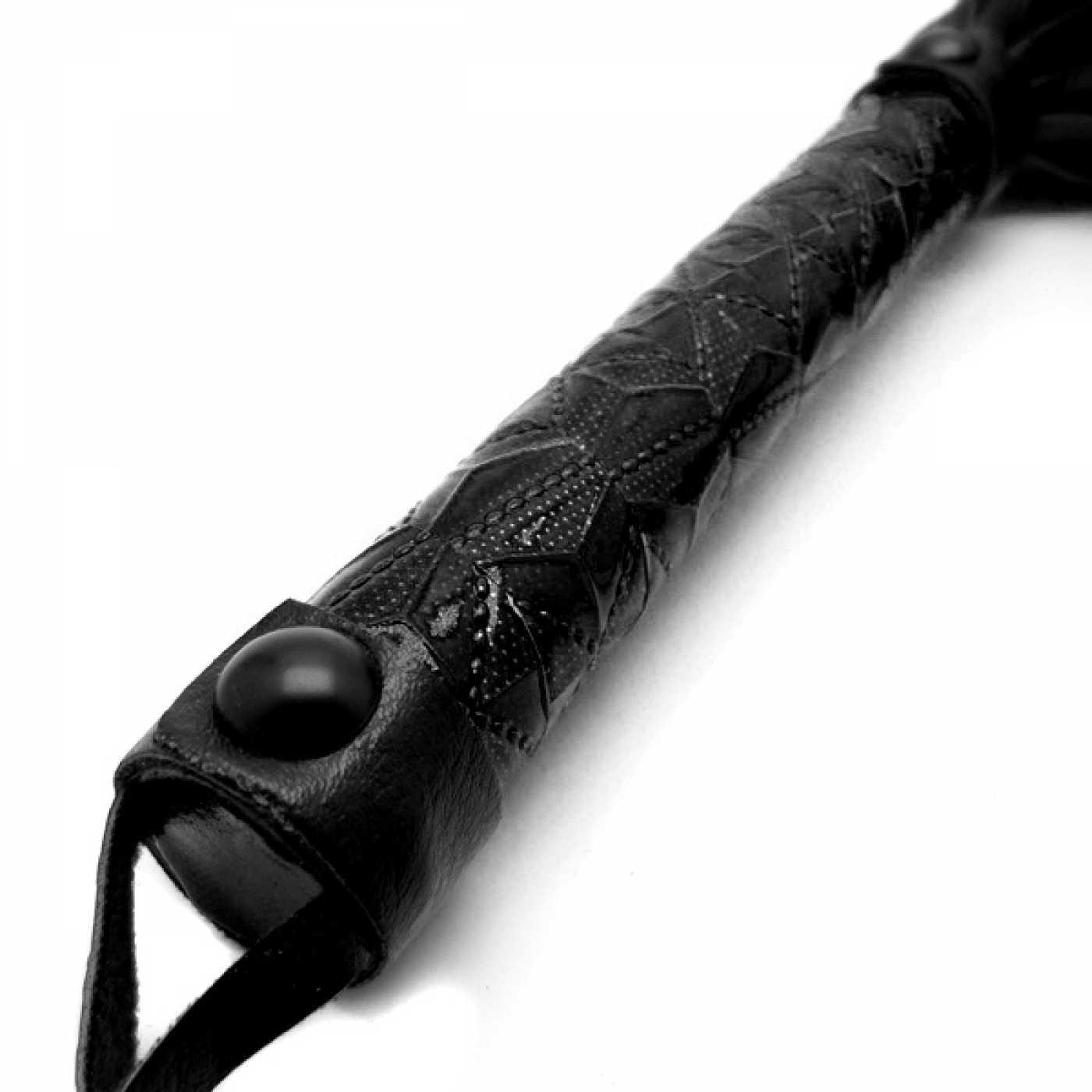 Плеть 'Passionate Flogger' цвет ручки черный Vestalshop.ru - Изображение 1