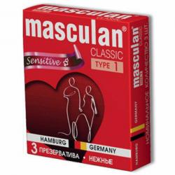 Презерватив Masculan Classic нежные 3 шт