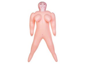 Кукла надувная Isabella, толстушка, TOYFA Dolls-X,  с двумя отверстиями, 160 см