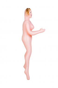 Кукла надувная Hannah, блондинка,TOYFA  Dolls-X Passion, с тремя отверстиями,  кибер вставка: вагина Vestalshop.ru - Изображение 2