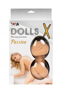 Кукла надувная Hannah, блондинка,TOYFA  Dolls-X Passion, с тремя отверстиями,  кибер вставка: вагина Vestalshop.ru - Изображение 5