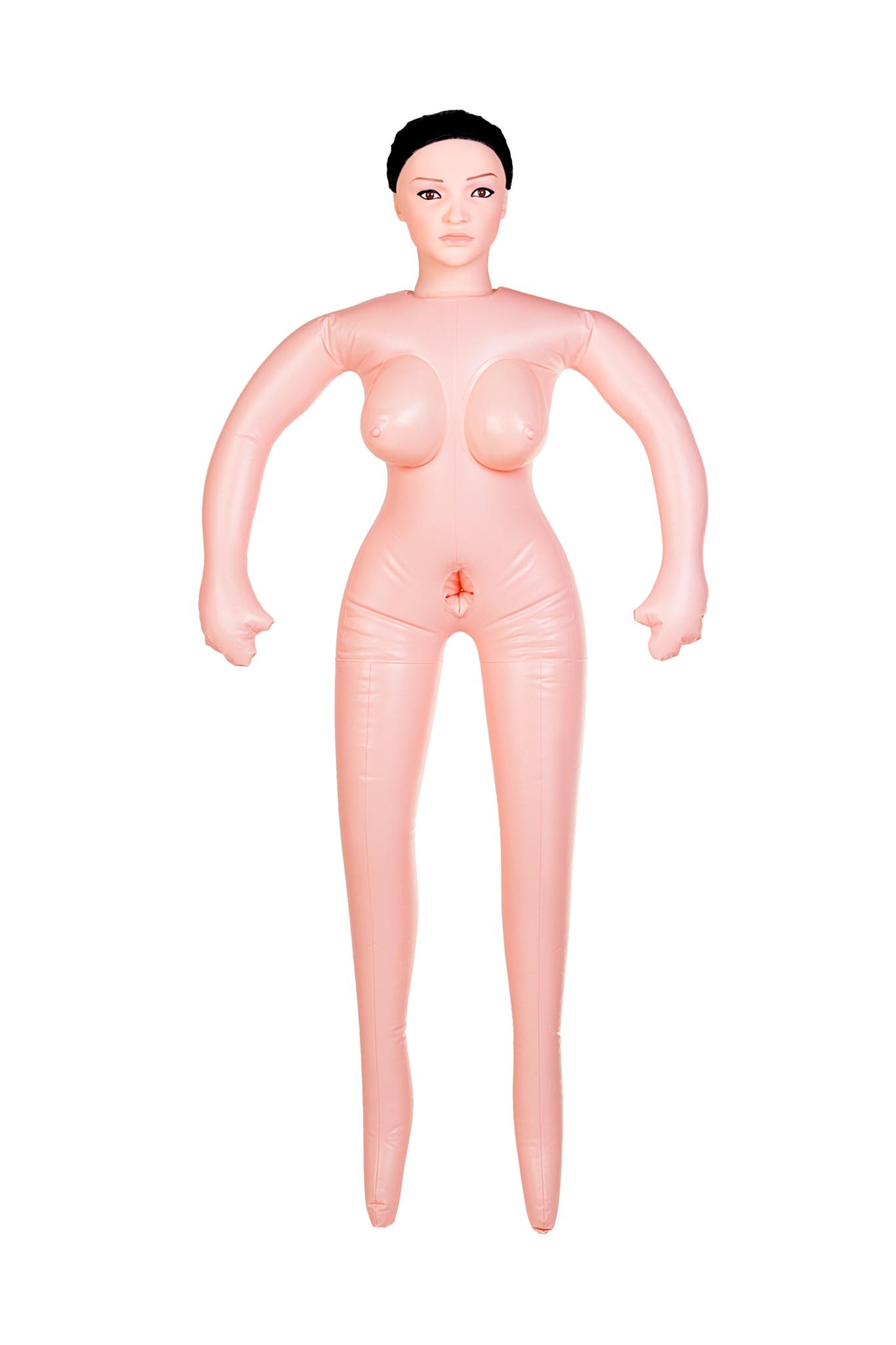 Кукла надувная Nurse Emilia реалистичная голова,брюнетка, TOYFA Dolls-X, с двумя отверстиями,вставка Vestalshop.ru - Изображение 1