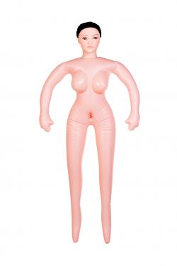 Кукла надувная Nurse Emilia реалистичная голова,брюнетка, TOYFA Dolls-X, с двумя отверстиями,вставка Vestalshop.ru - Изображение 3