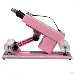 Секс-машина, LoveMachines, Machine Gun, ABS пластик, розовый ,37 см