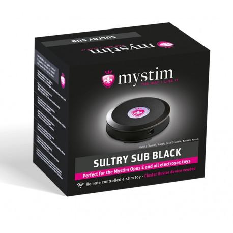 MYSTIM Sultry Sub Black Edition Источник импульсов 1 для устройства Cluster Buster Vestalshop.ru - Изображение 1