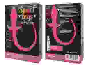Втулка анальная L 80 мм D 32 мм, цвет ярко-розовый арт. ST-40176-16