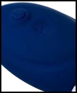 Анальная вибровтулка O'Play Unico с пультом ДУ, силикон, синий, 13,5 см. Vestalshop.ru - Изображение 8