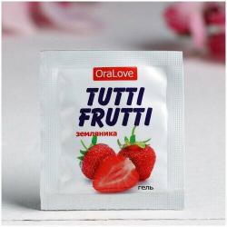 TUTTI-FRUTTI смазка для орального секса со вкусом малины 4 гр. Vestalshop.ru - Изображение 1
