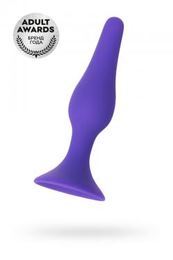 Анальная втулка TOYFA A-Toys  , Силикон, Фиолетовый,диаметр 3,2 см., длина 12,5 см