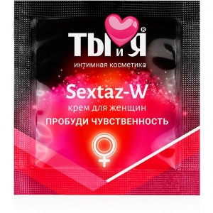 Эротический крем для женщин SEXTAZ-W 1,5 г.
