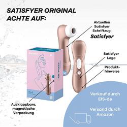 Вакуум-волновой бесконтактный стимулятор клитора Satisfyer PRO 2 NG, силикон+ABS пластик, розовый, 1