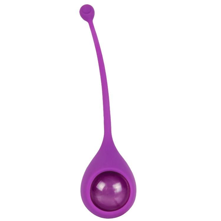 Шарик вагинальный Cosmo со смещенным центром тяжести, цвет фиолетовый, диаметр 35 мм, CSM-23032