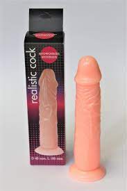 Фаллоимитатор для женщин на присоске Realistic cock, 18,5см