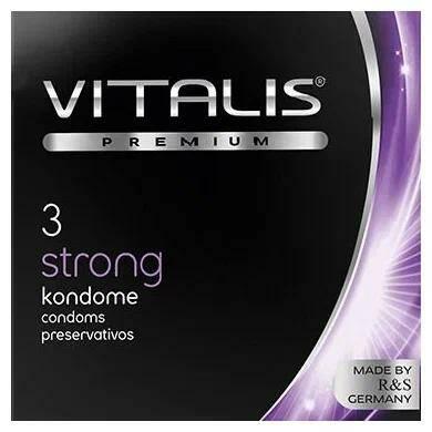 VITALIS №3 Strong Презервативы сверхпрочные 3 шт. Vestalshop.ru - Изображение 3