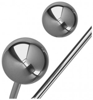 Анальный крюк для подвеса с 2-мя сменными шарами, диаметр шариков - 5 и 3,8 см.